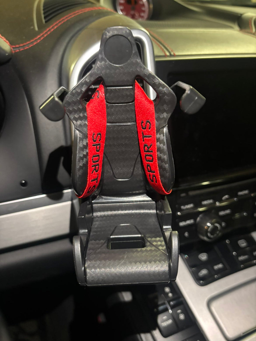 Carbon Racing Seat Phone Holder