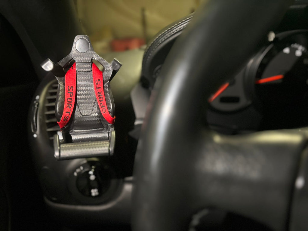 Carbon Racing Seat Phone Holder